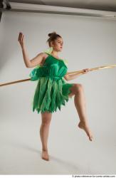 KATERINA STANDING POSE WITH SPEAR